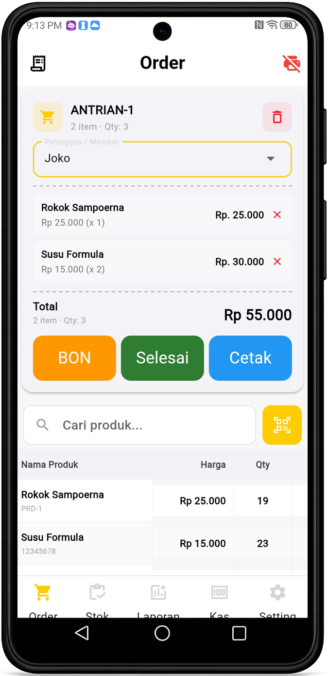 Aplikasi tKasir, Bayar Sekali, Pakai Selamanya