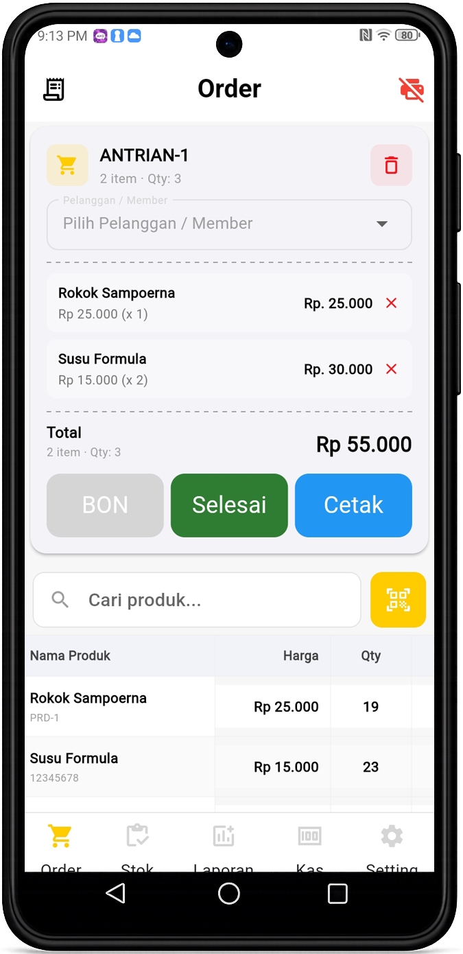 Aplikasi tKasir, Bayar Sekali, Pakai Selamanya