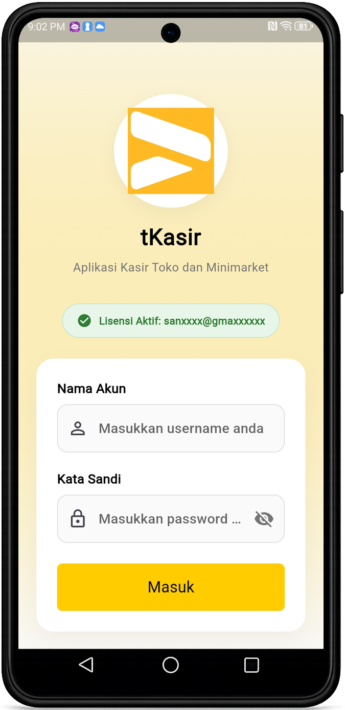 Aplikasi tKasir, Bayar Sekali, Pakai Selamanya