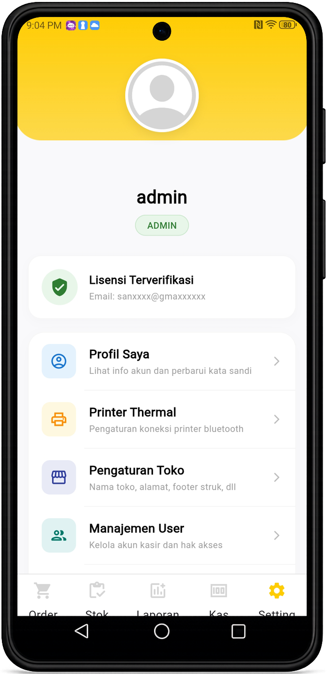 Aplikasi tKasir, Bayar Sekali, Pakai Selamanya