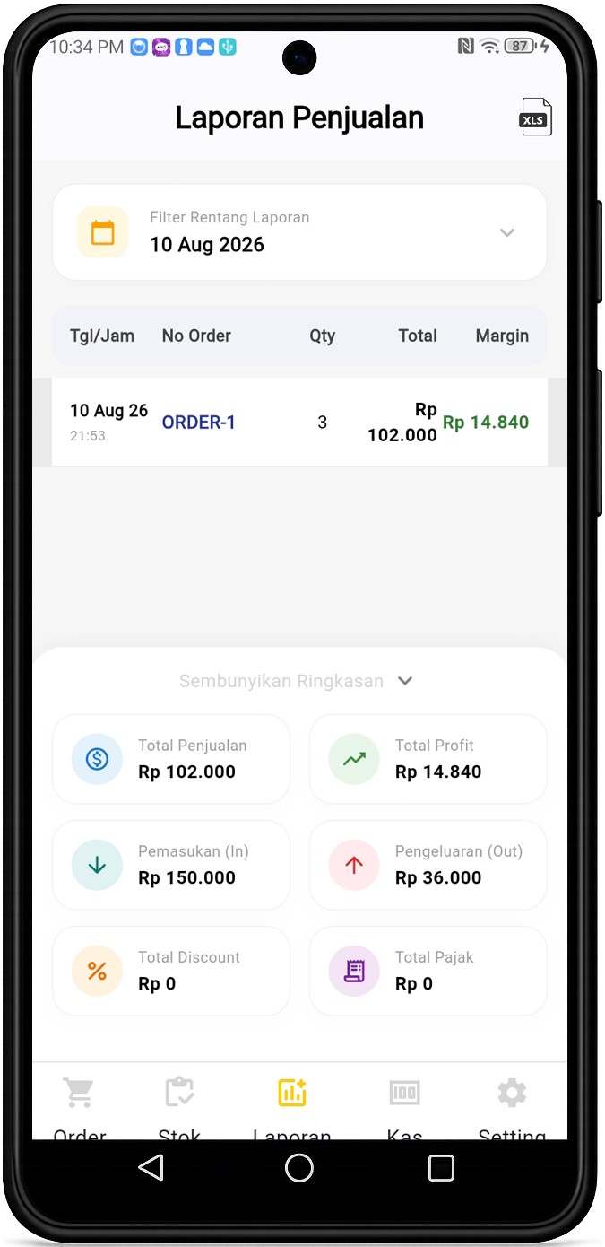Aplikasi tKasir, Bayar Sekali, Pakai Selamanya